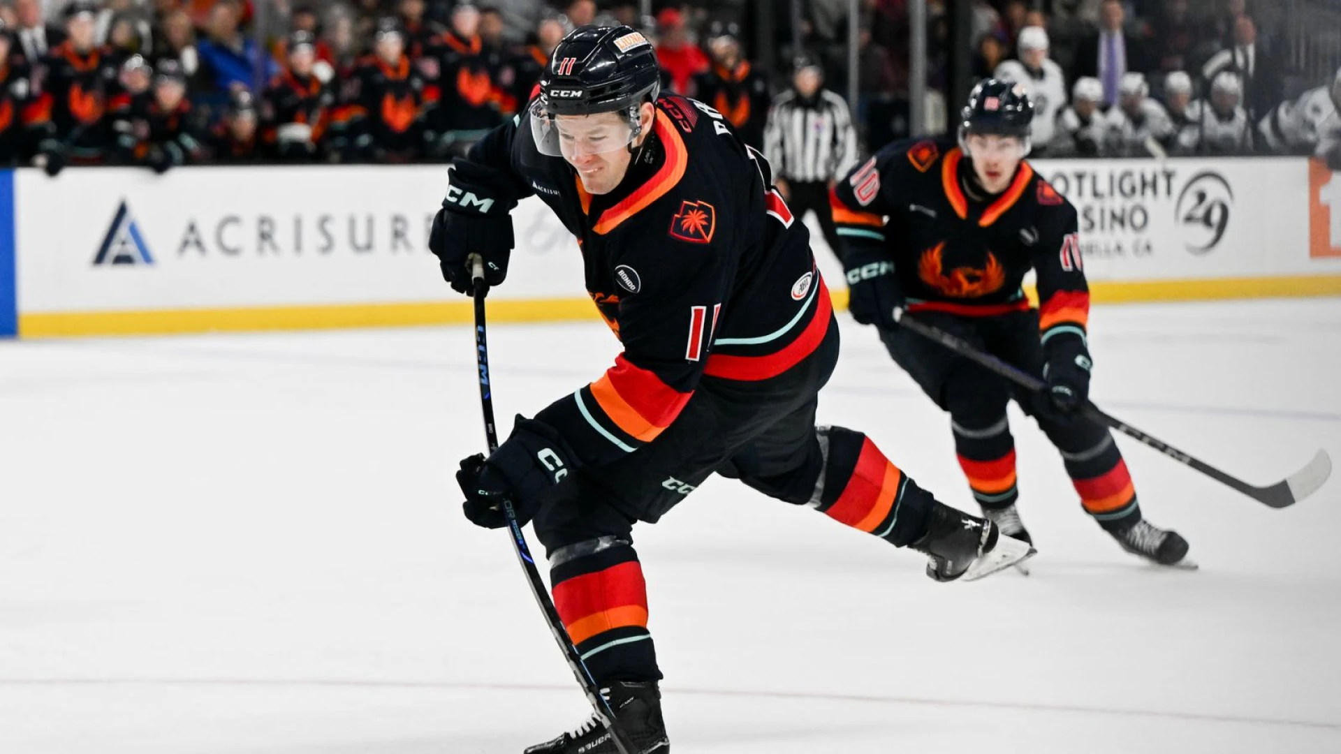 Firebirds fall 6-5 in Overtime against Ontario Reign