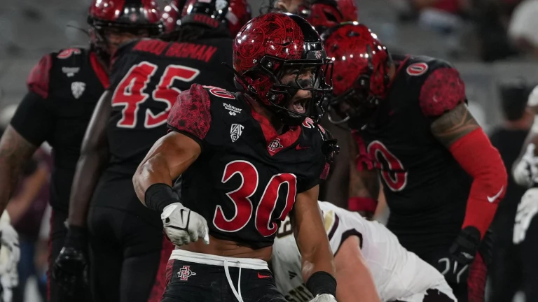 TST Images: SDSU defeat TXST 31-29, at Snapdragon Stadium
