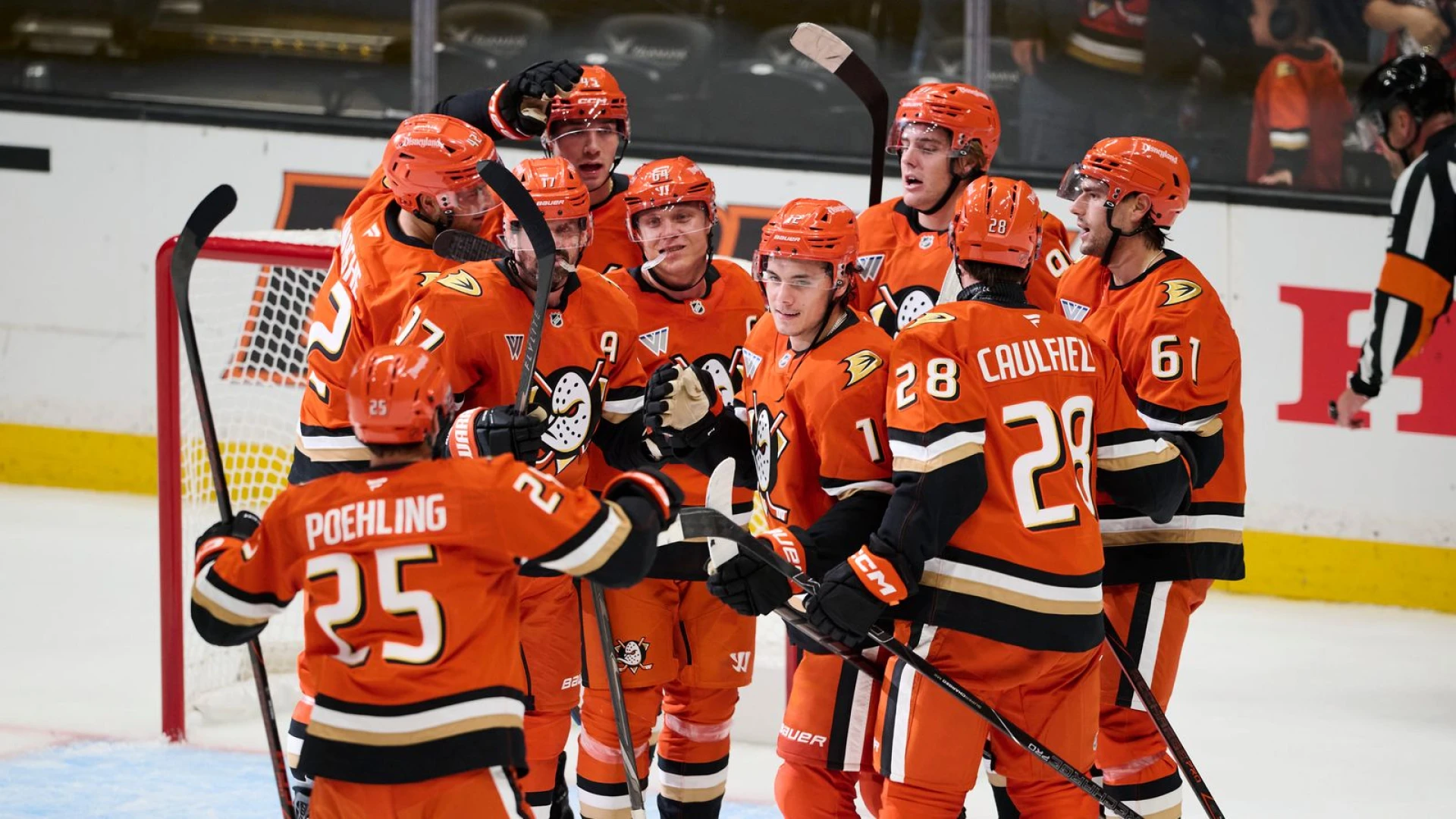Ducks power past Panthers for home-opening OT victory