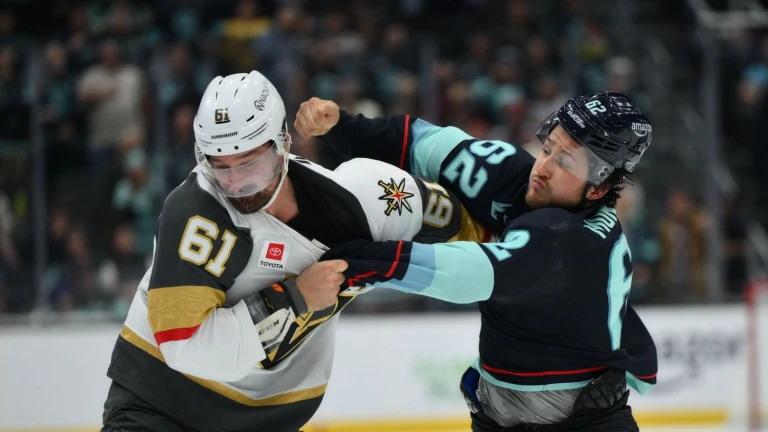 Golden Knights choose violence in beatdown of Kraken