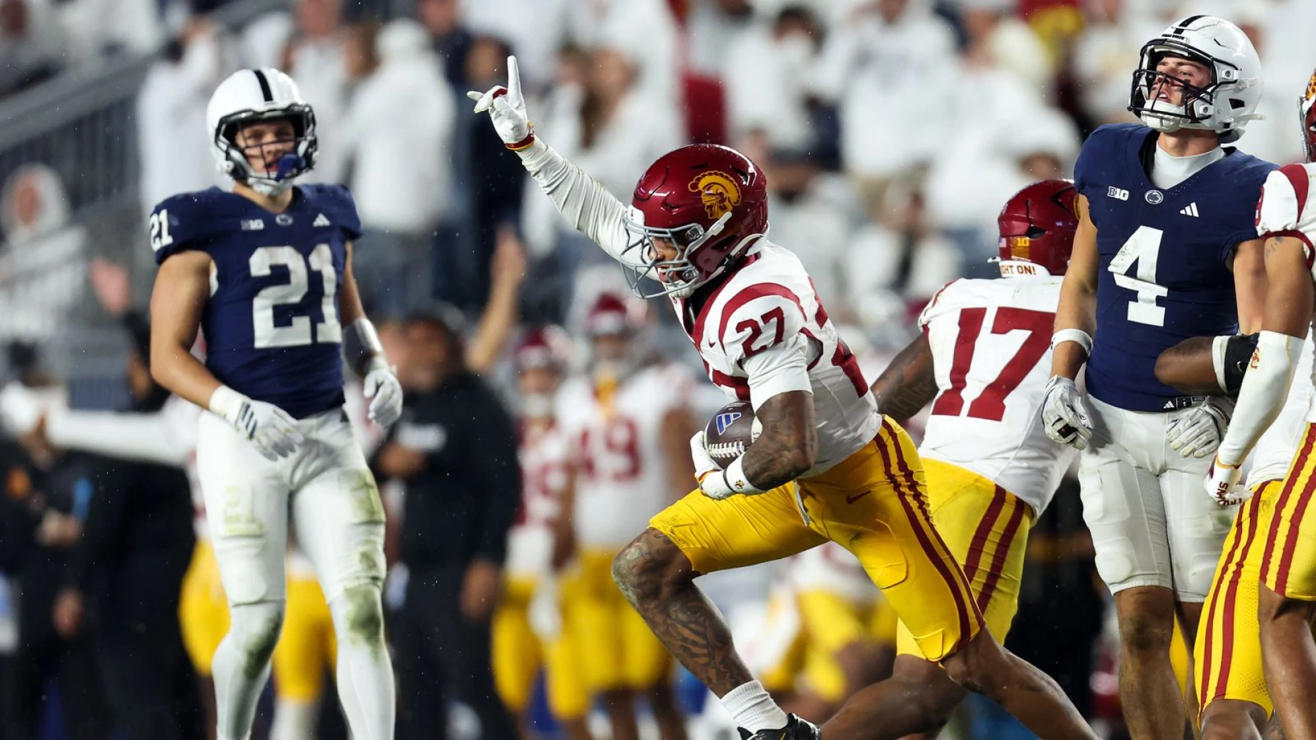 USC silences Beaver Stadium in signature win over Penn State