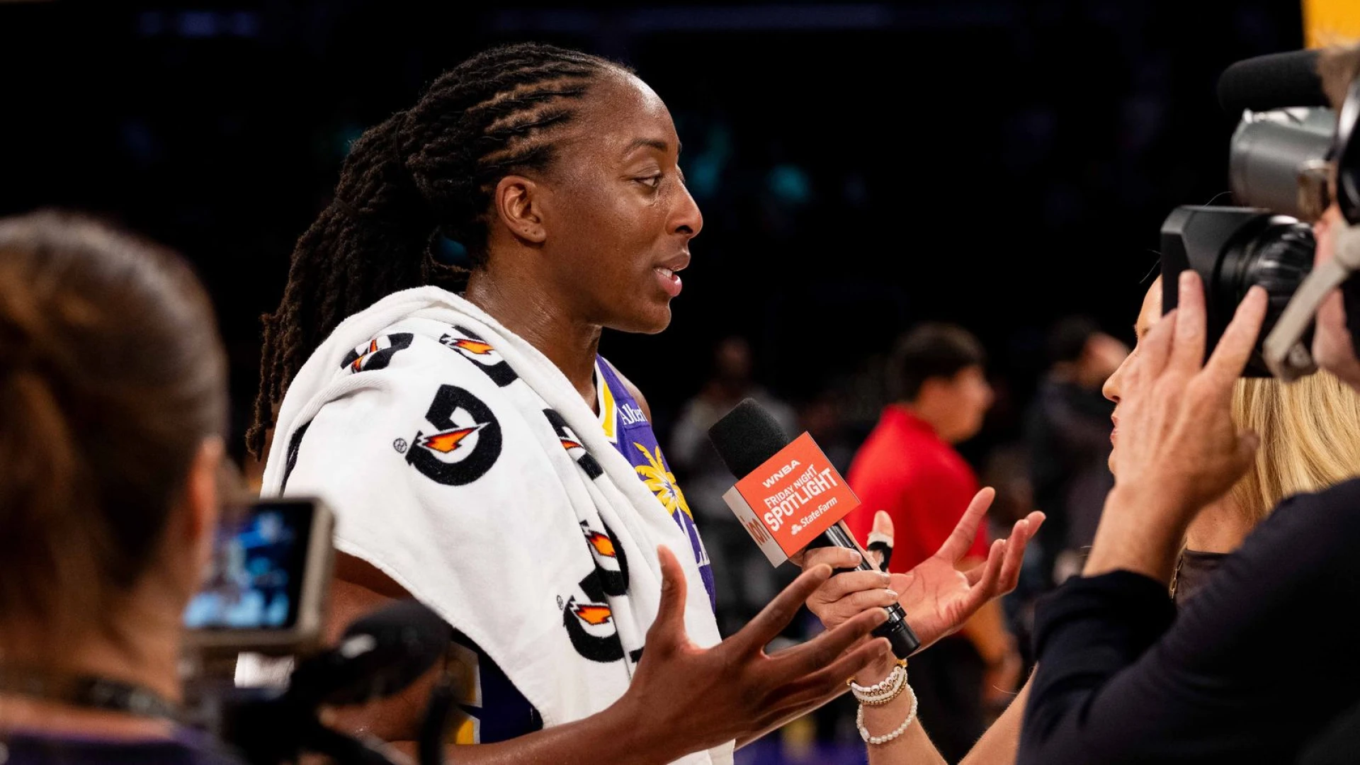 Sparks legend Nneka Ogwumike wins 2026 Kim Perrot Sportsmanship Award