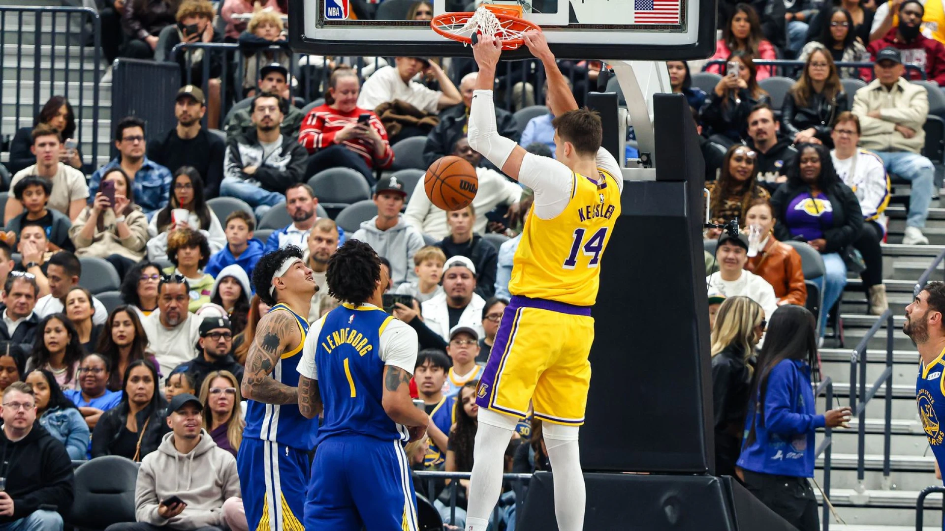 Lakers vs. Warriors: Kessler’s debut, Reaves’ big night and second-half struggles