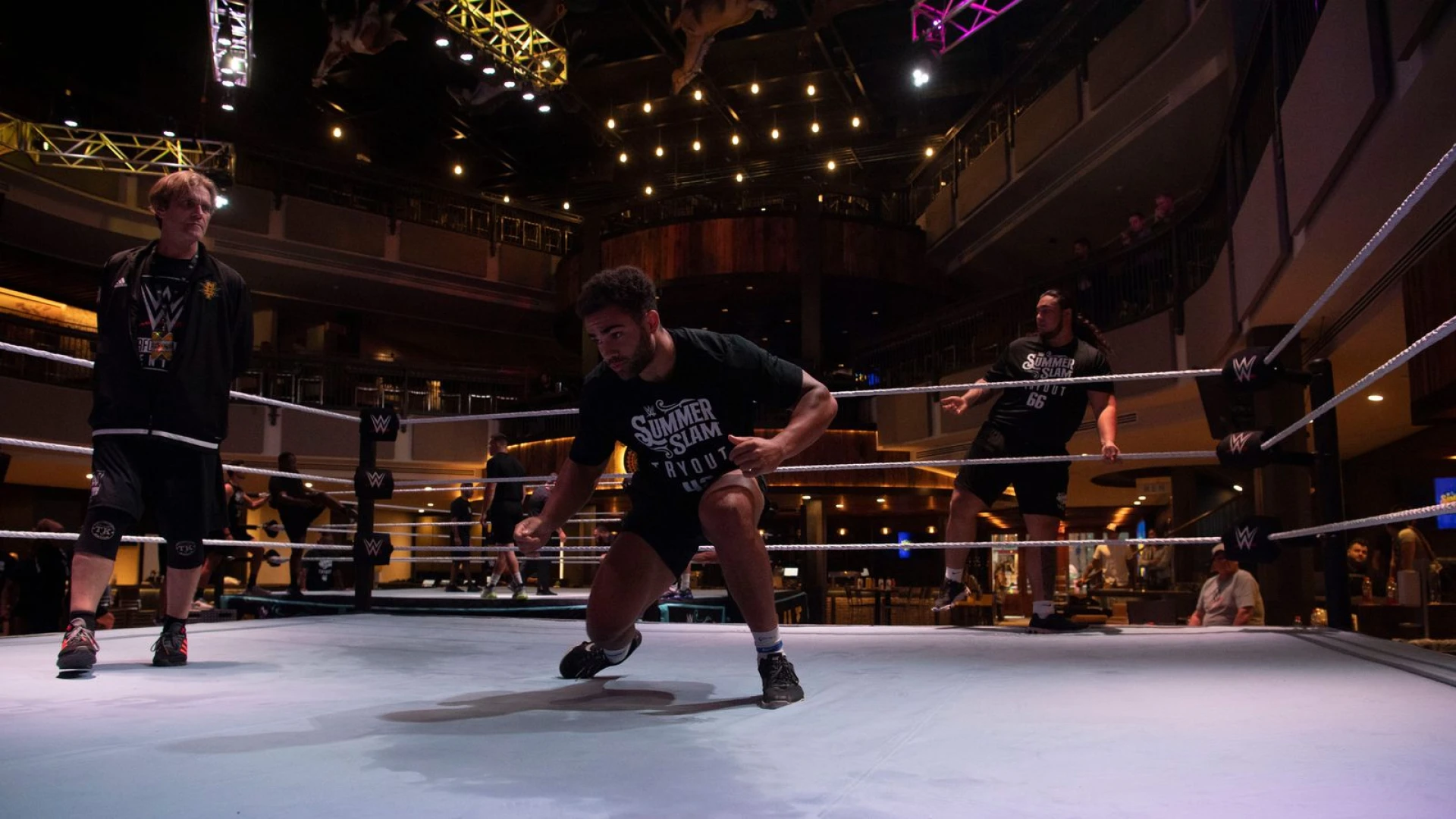 Former UCLA Football players look to make jump to WWE at Hawaii Tryout