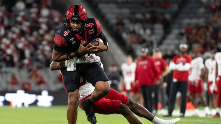 TST Images: SDSU defeat Fresno State, 26-23, at Snapdragon Stadium