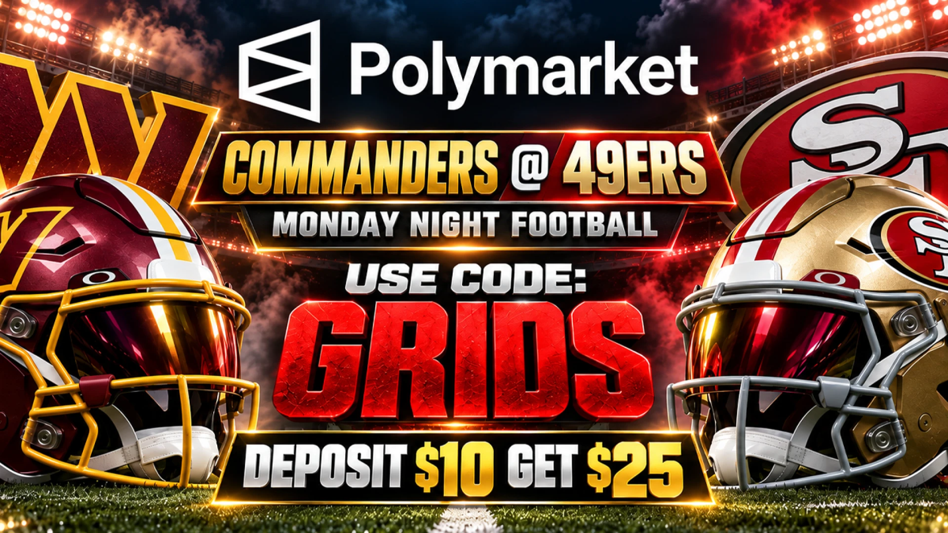 Promo Code For Commanders At 49ers MNF 10 19 2026