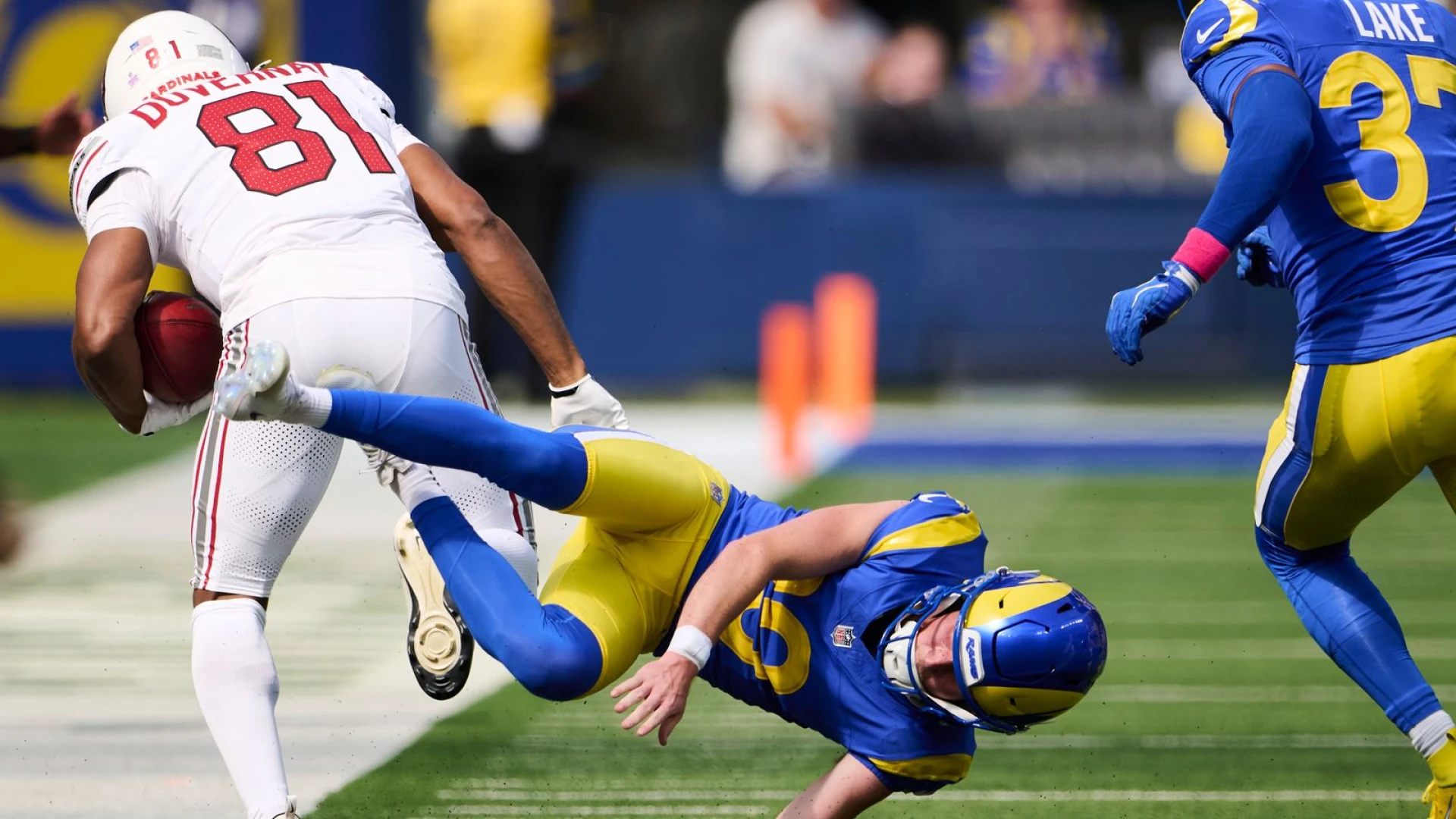 The Rams' freefall against Cardinals sends them from Super Bowl favorites to NFC West cellar dwellars
