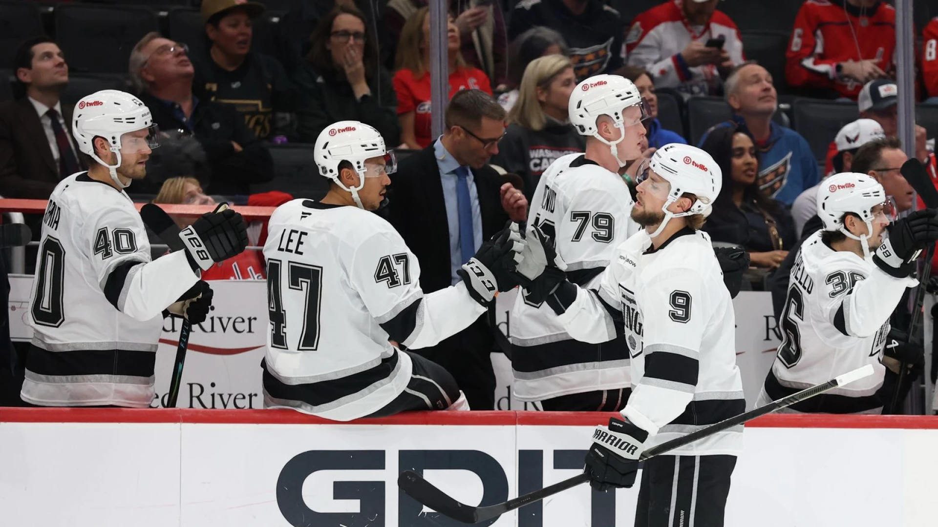 Kings' offense and Kuemper step up against Capitals for first win of season