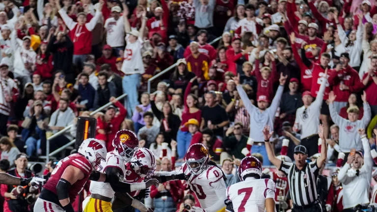 USC falls apart in Madison, losing to unranked Wisconsin