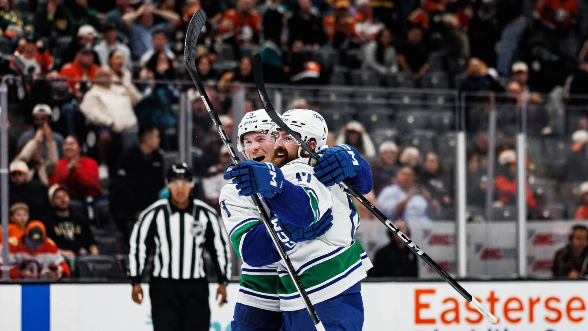 Ducks blow 3-goal lead to cellar-dweller Canucks in "terrible" OT defeat