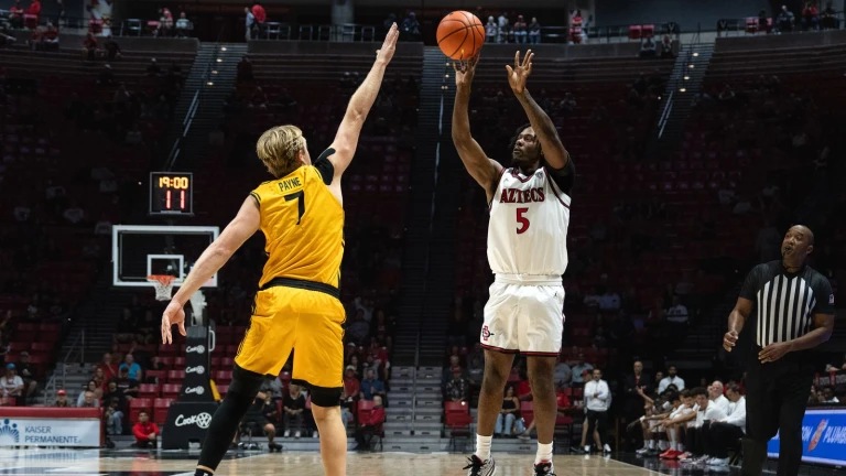Aztecs close exhibition slate, get full team involved to run past Long Beach State