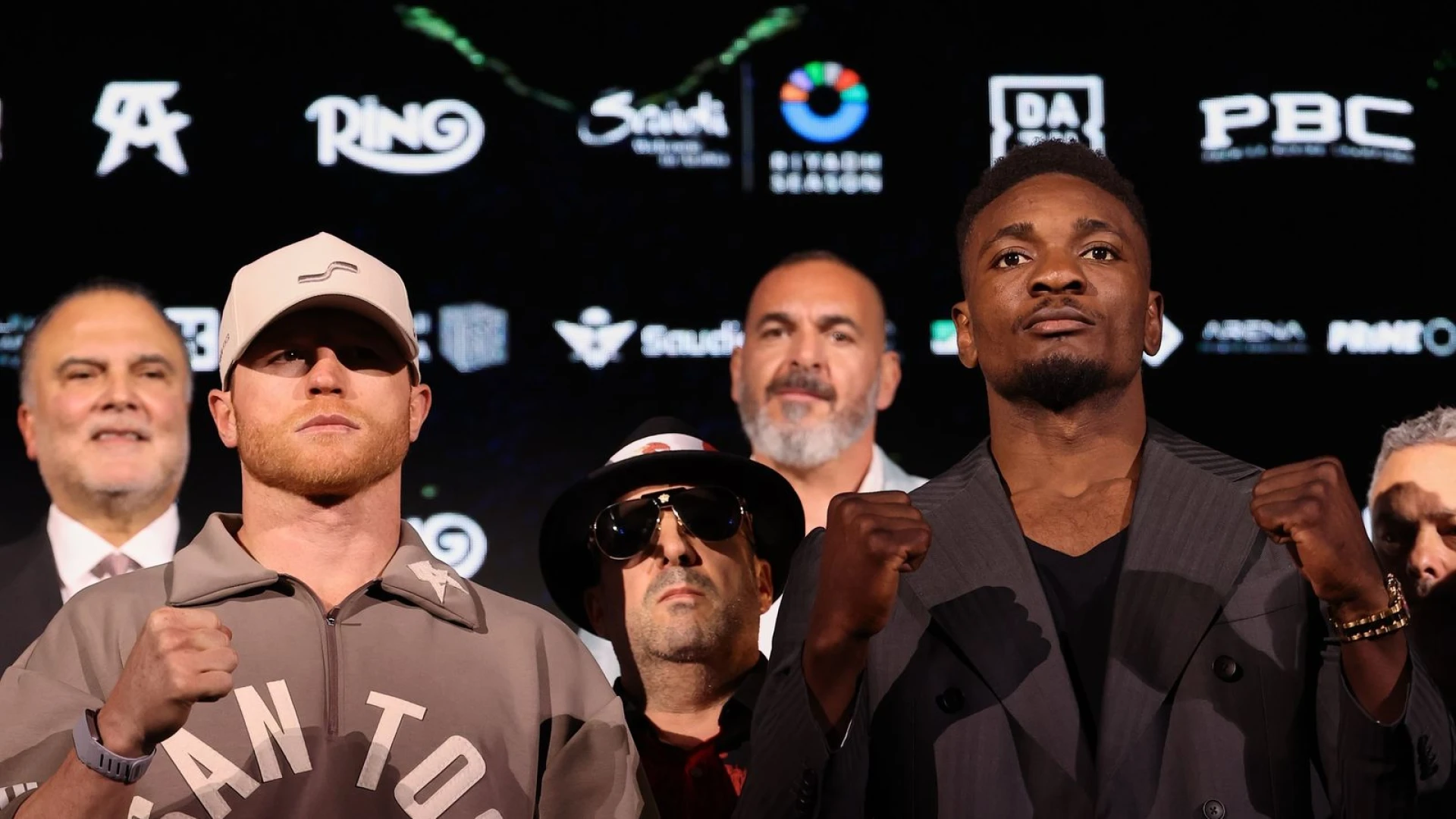 Canelo and Mbilli have their final say in Riyadh as fight week moves ahead