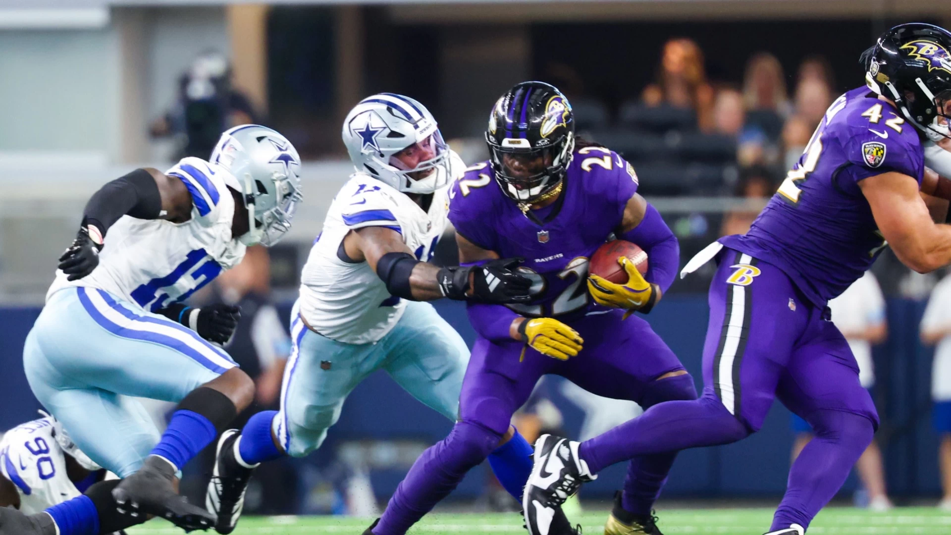 Ravens Clinch First Win Despite Cowboys' Rally Effort