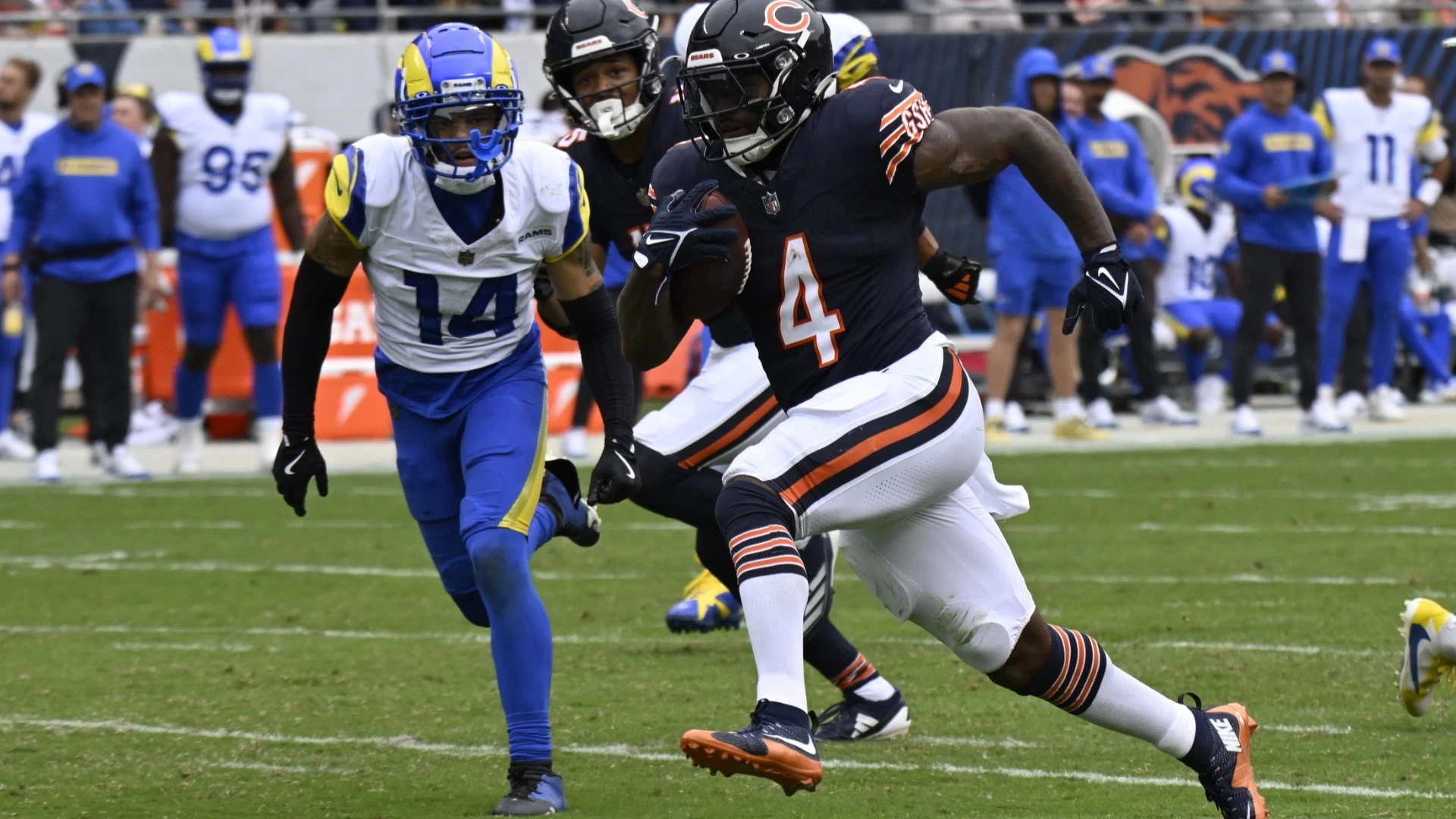 Bears Edge Out Rams 24-18 Despite Injured Opposition