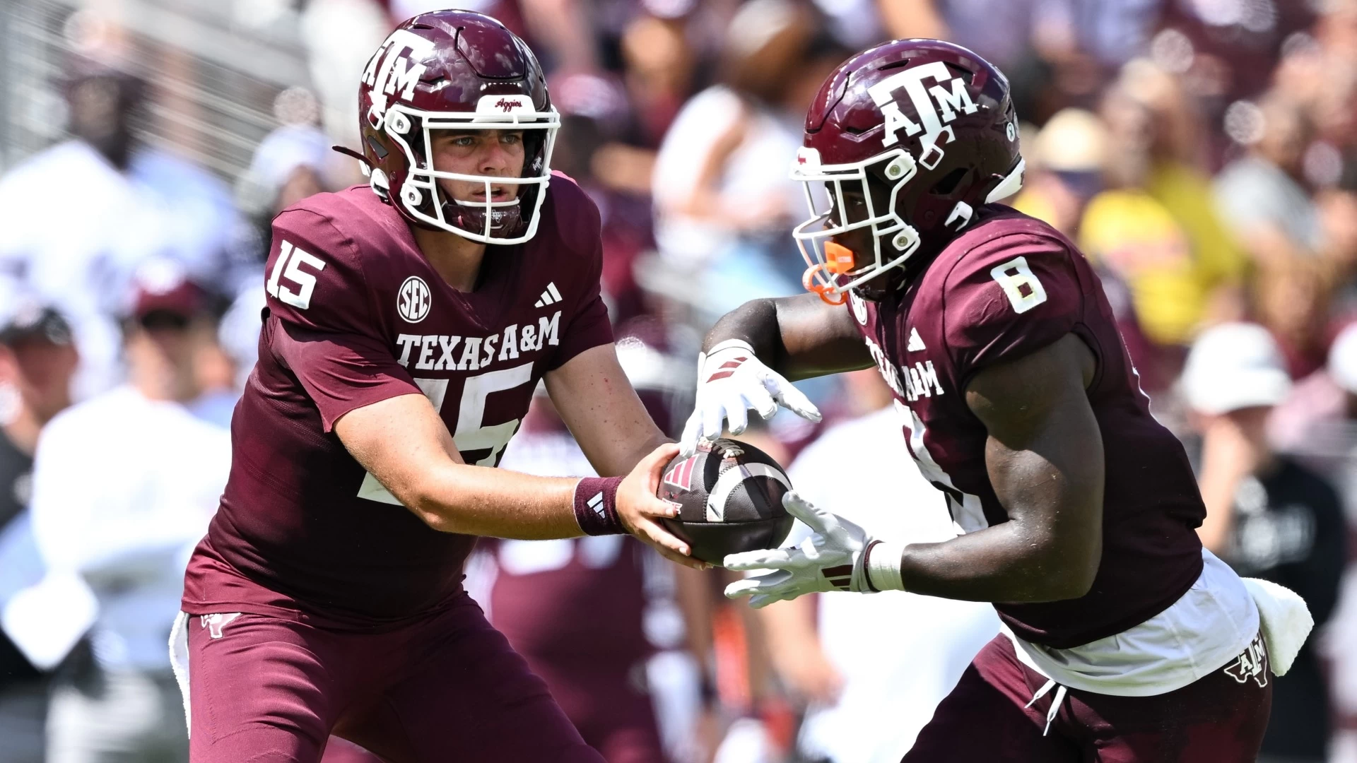 Le'Veon Moss Dominates Game, Fuels Texas A&M's Victory