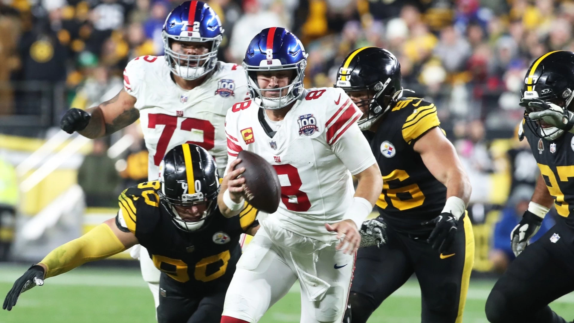 Steelers Defeat Giants 26-18 in Intense NFL Matchup