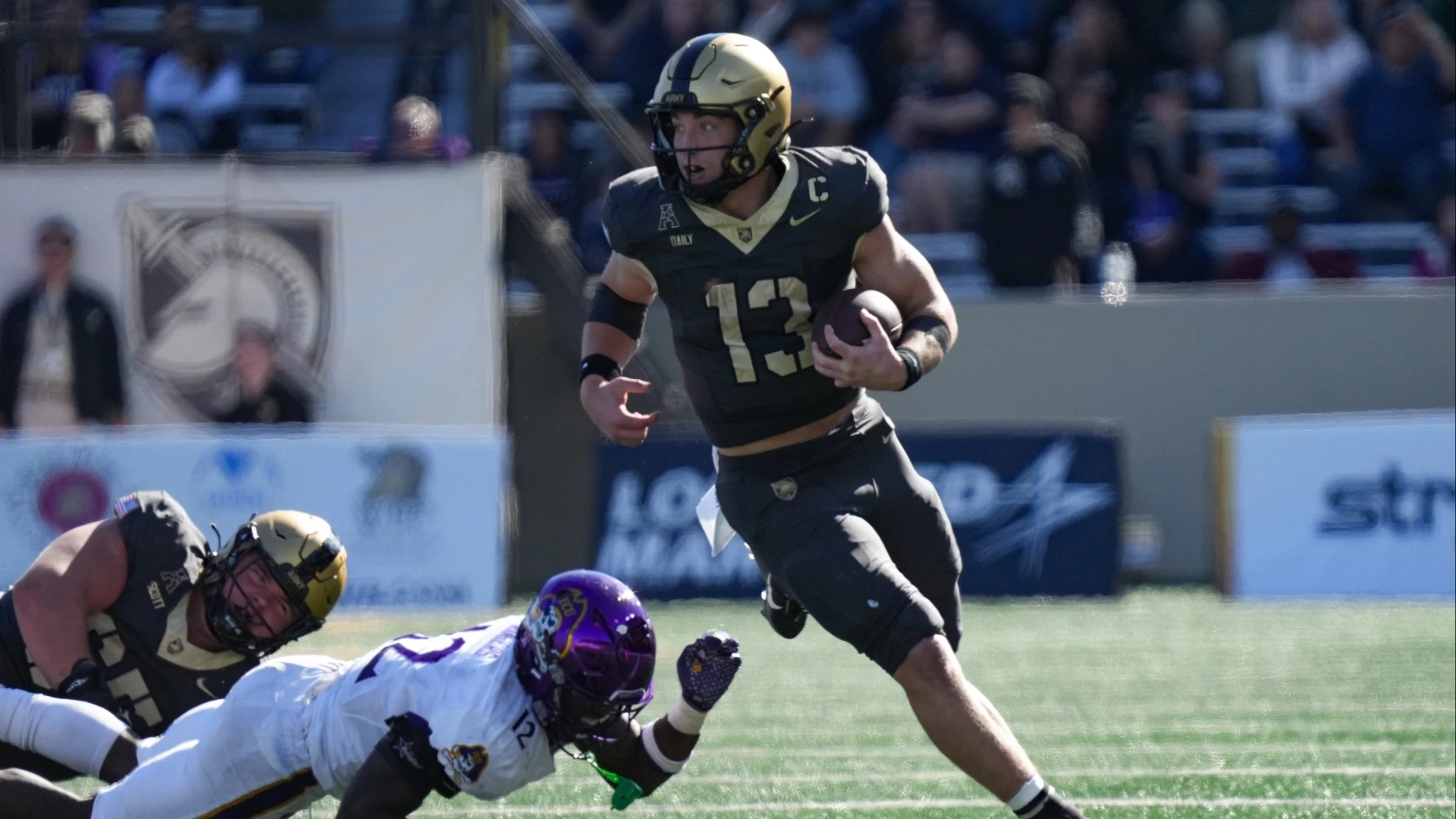 Army QB Bryson Daily Out for Key Game Against Air Force