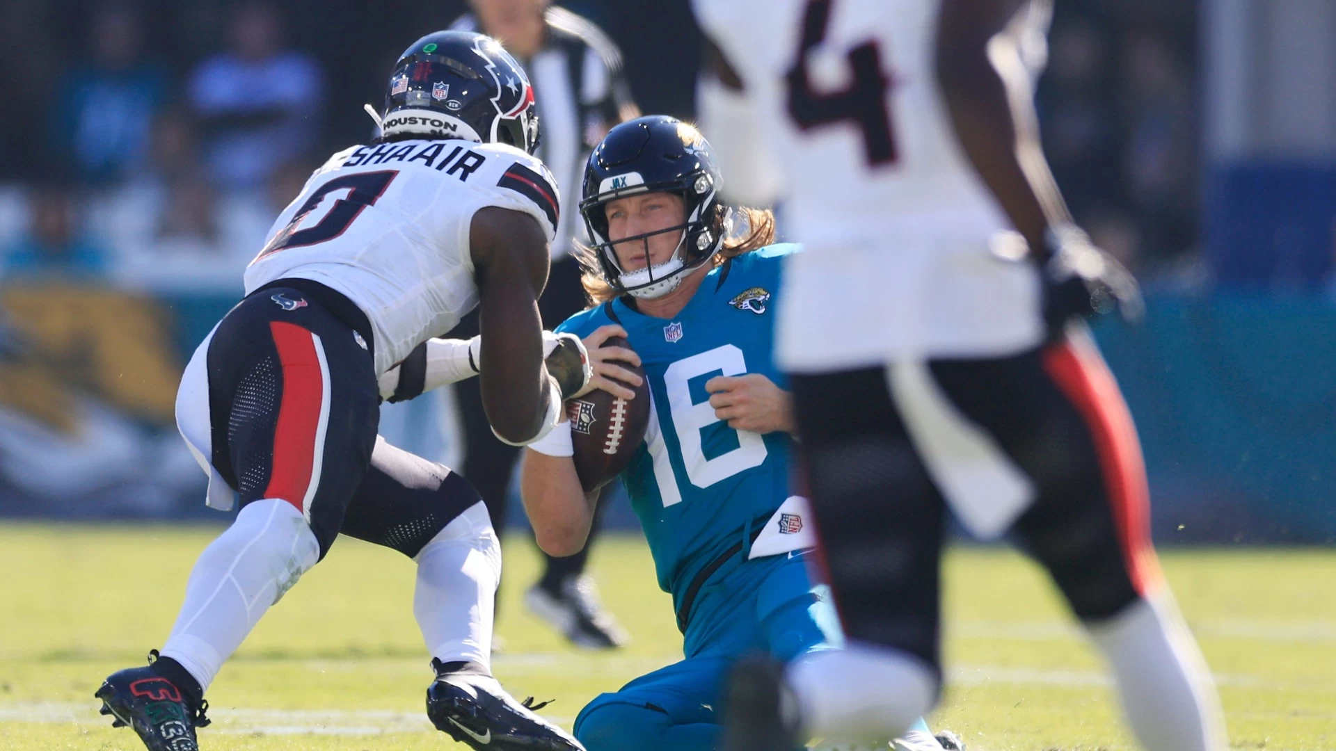 Texans Linebacker Suspended for Hit on Trevor Lawrence