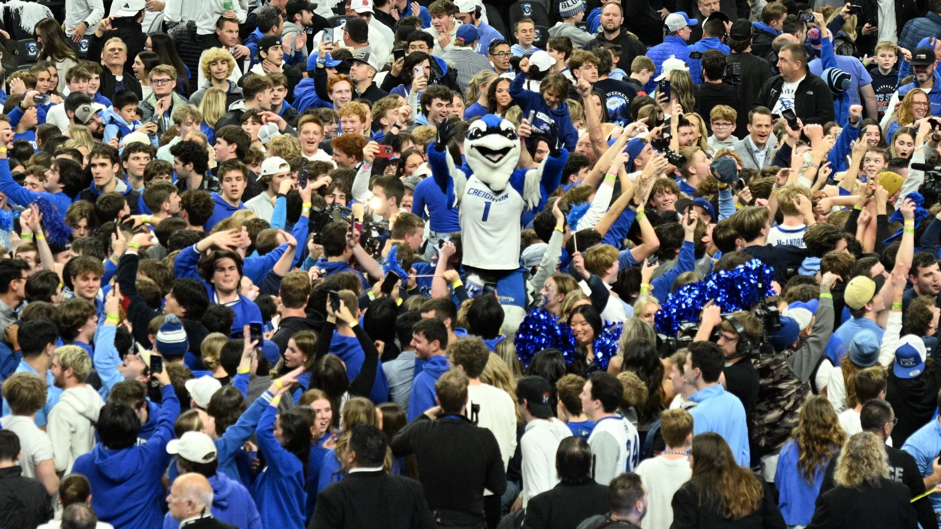 Creighton Upsets #1 Kansas in Omaha on Wednesday Night