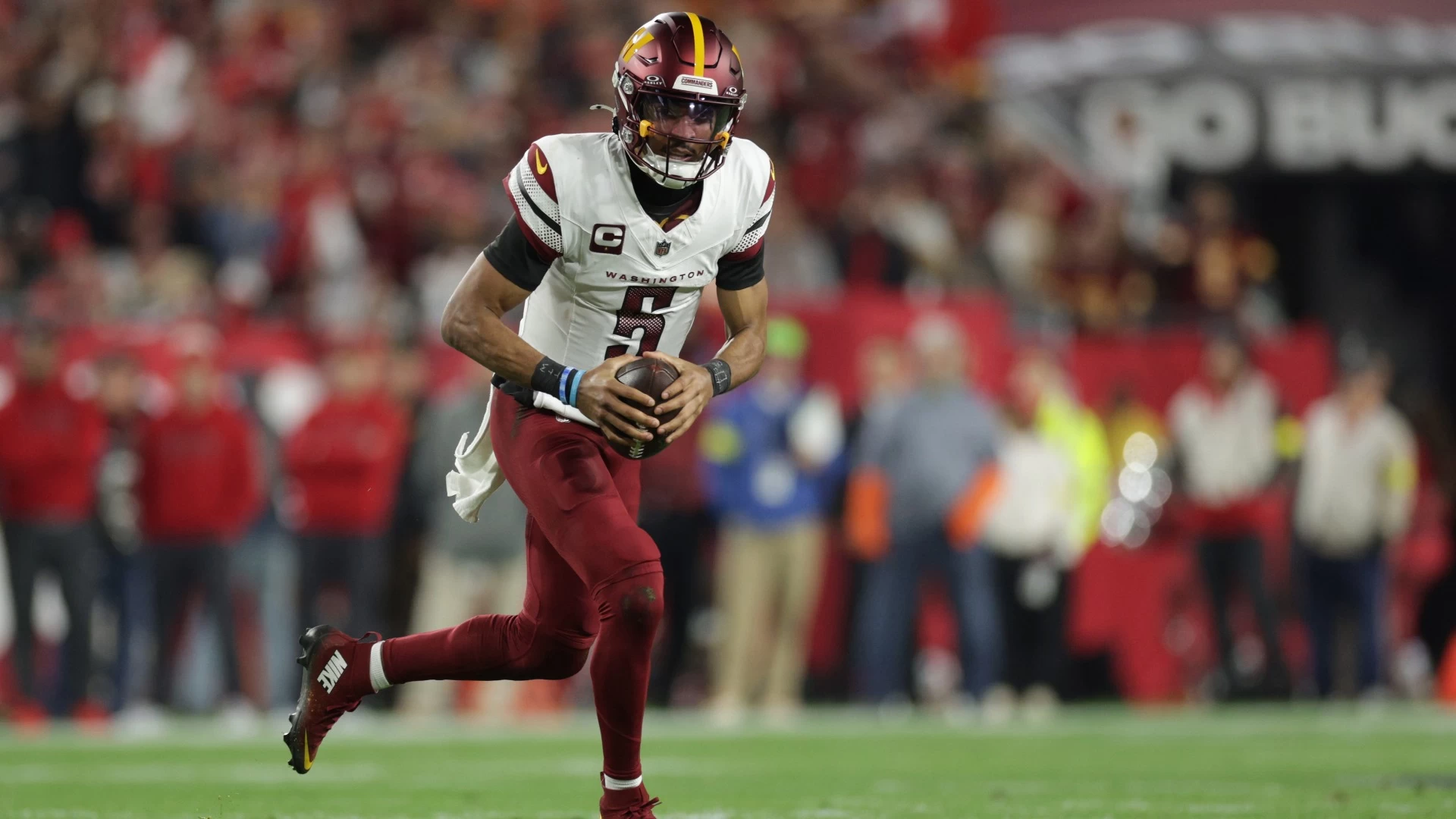Jayden Daniels Leads Commanders to Playoff Victory