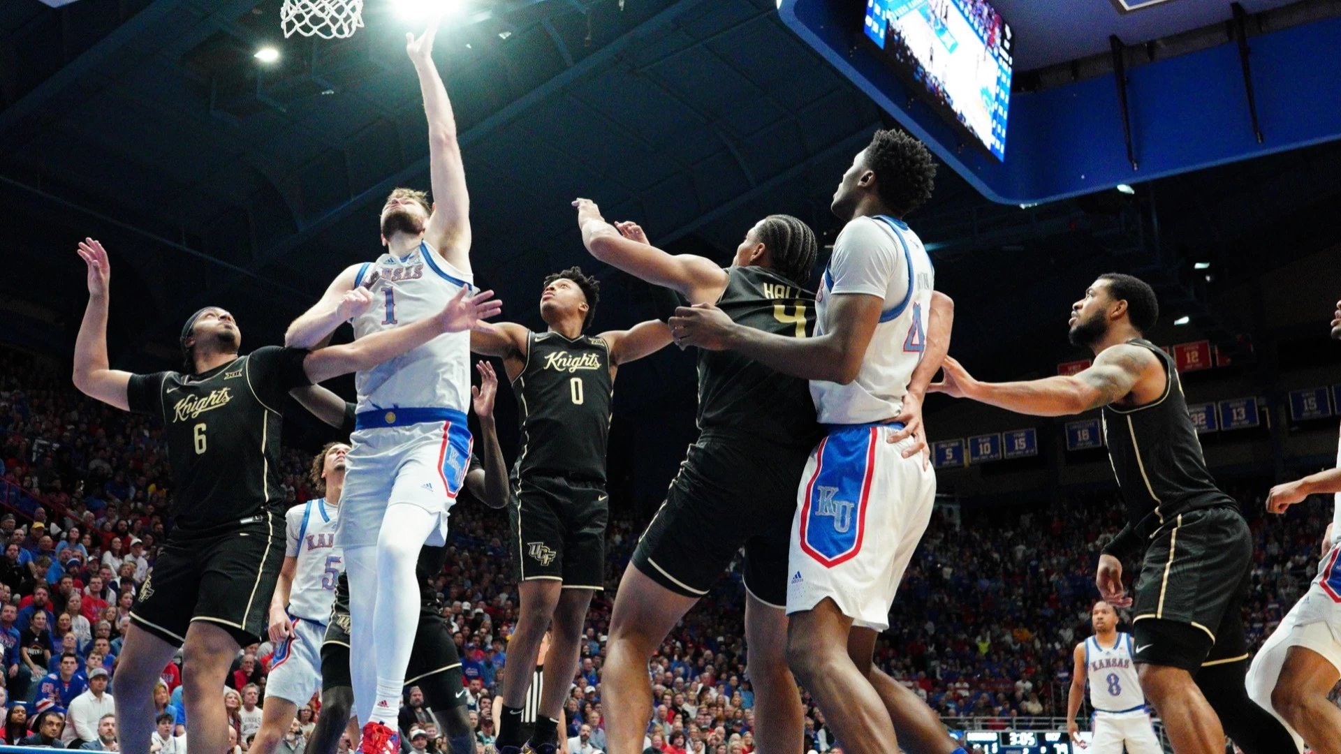 Wild College Basketball Night: UCF vs. Kansas Recap