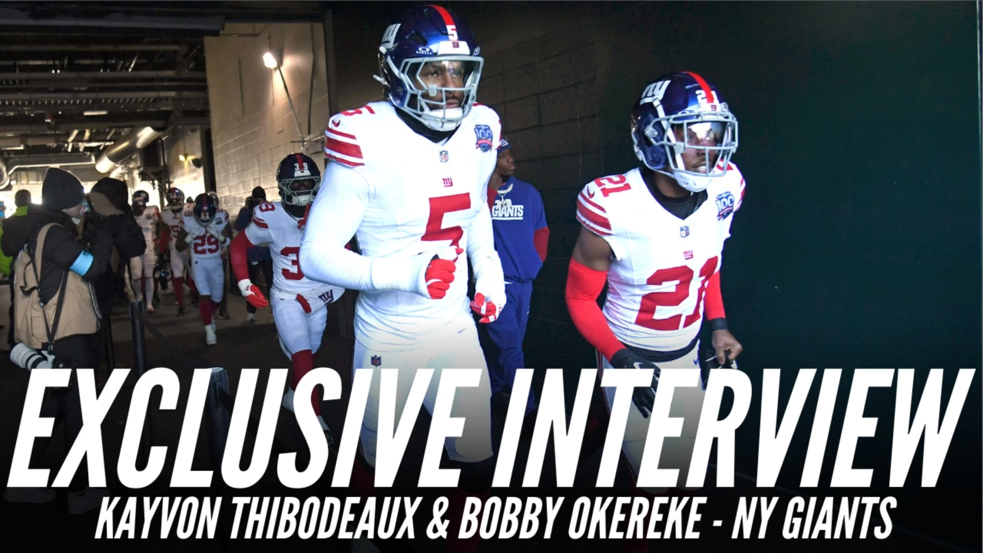 Interview with NY Giants Kayvon Thibodeaux & Bobby Okereke