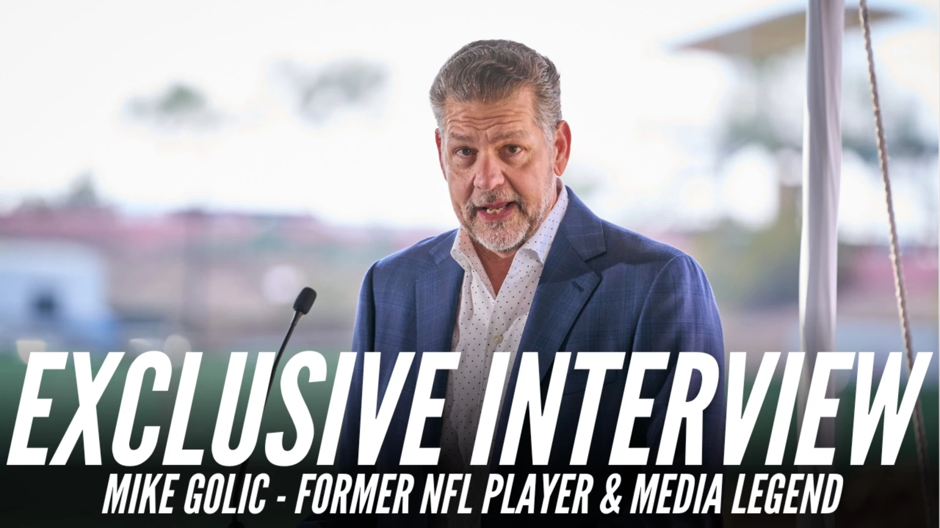 Exclusive Interview with NFL Player & Media Legend, Mike Golic
