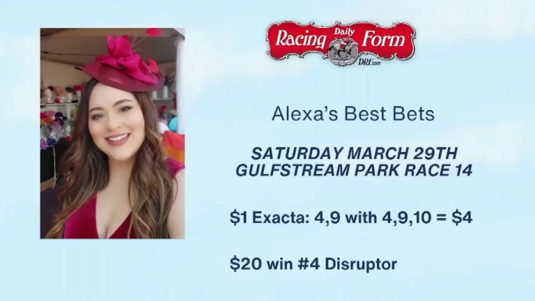 Gulfstream Park Oaks Race 14 Florida Derby Betting Strategy