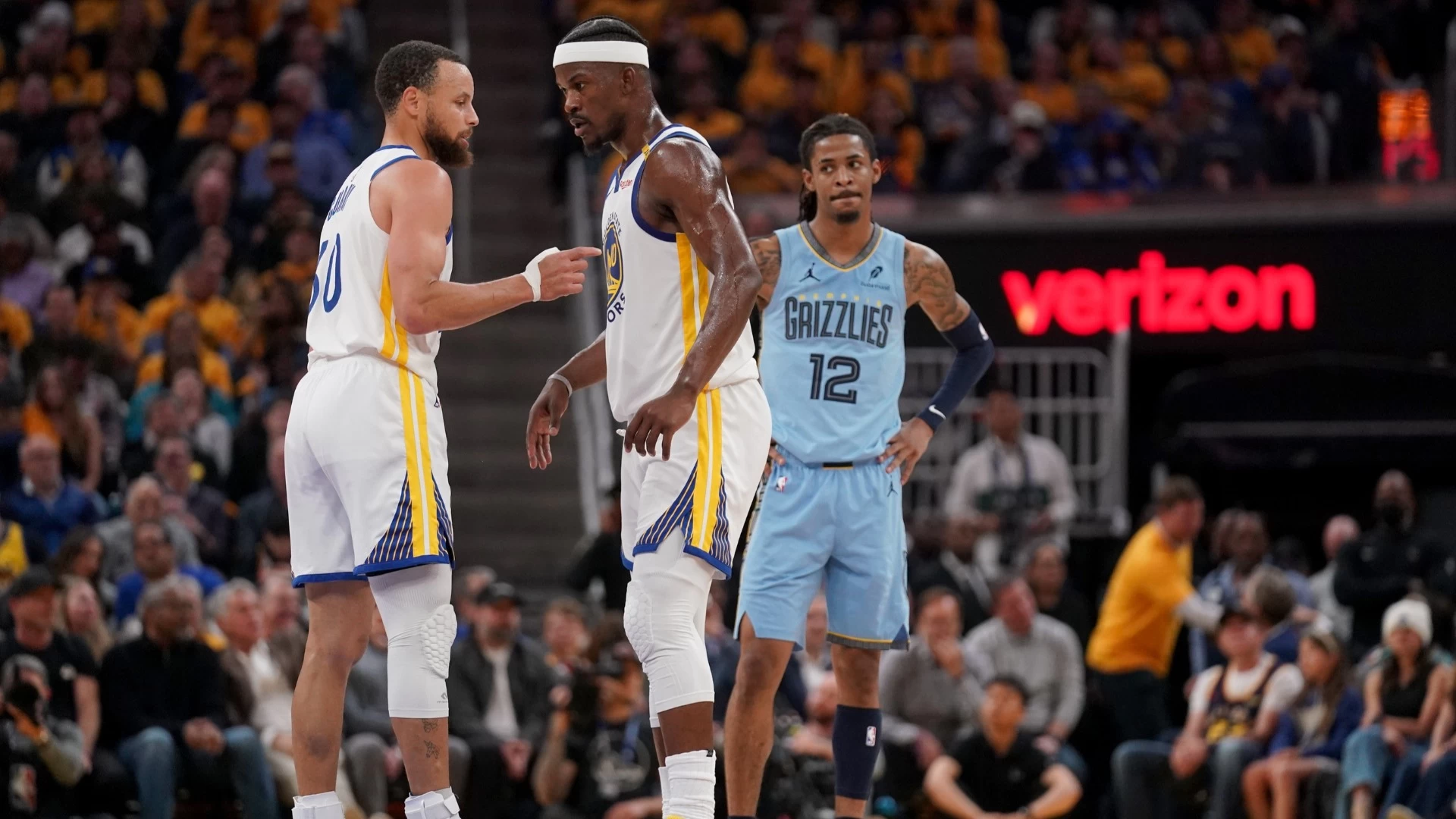 Warriors Edge Memphis 121-116 to Advance to Round One