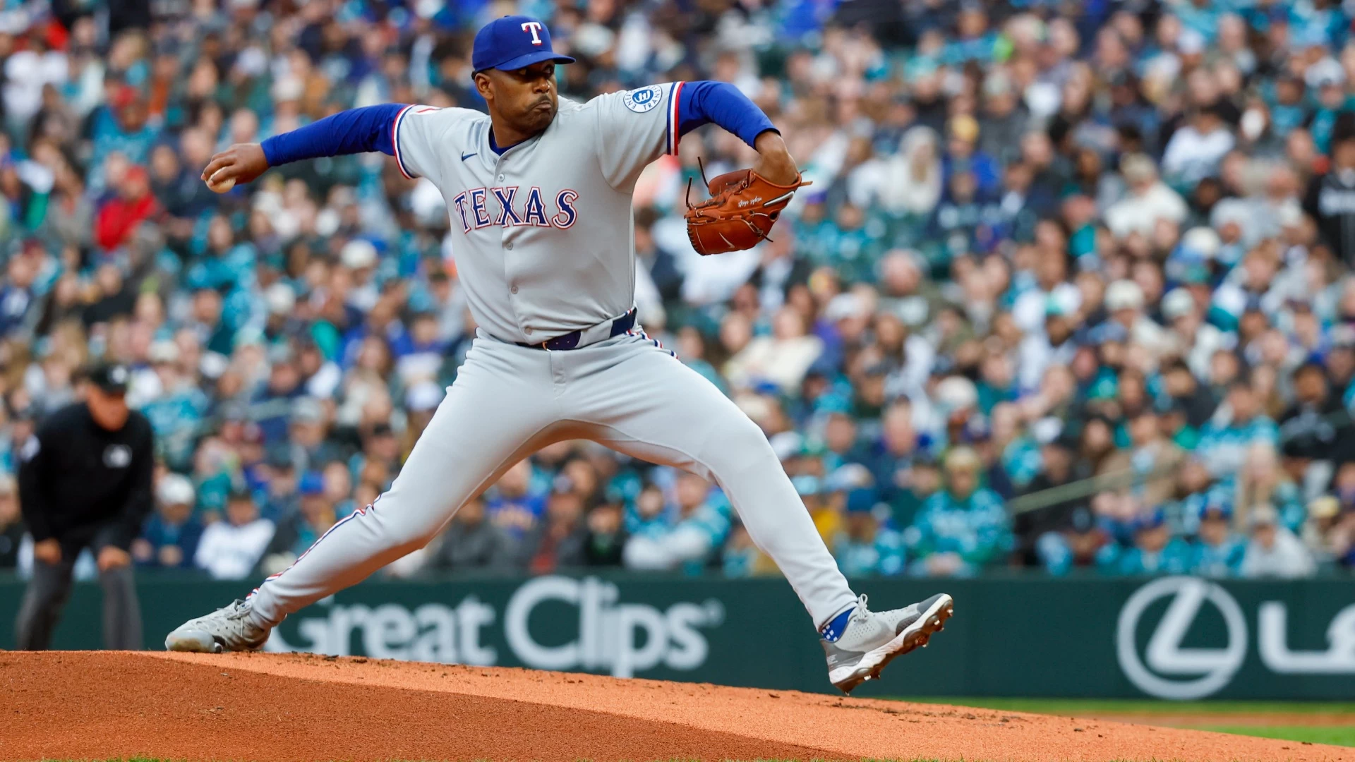 Kumar Rocker Takes the Mound for the Rangers vs. Angels