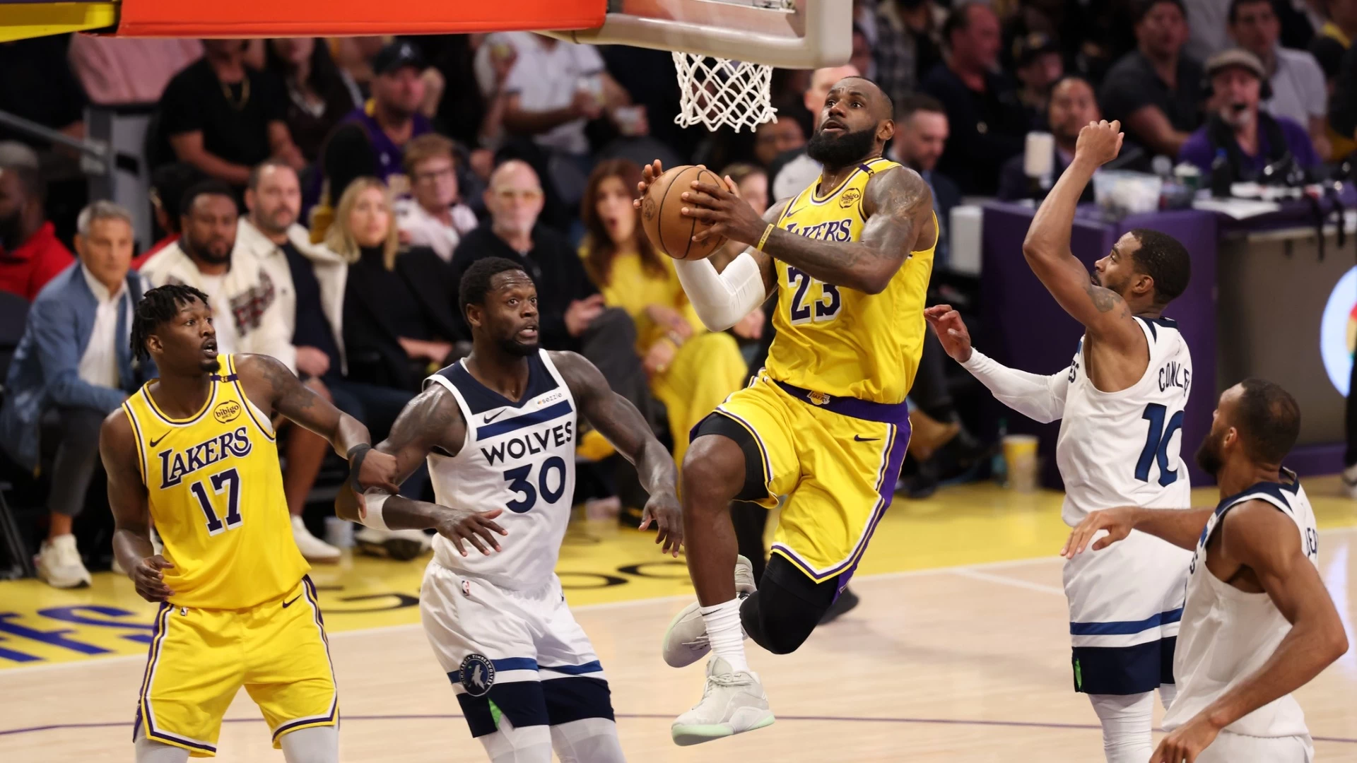 Lakers Bounce Back in Game 2 Against Timberwolves, 94-85