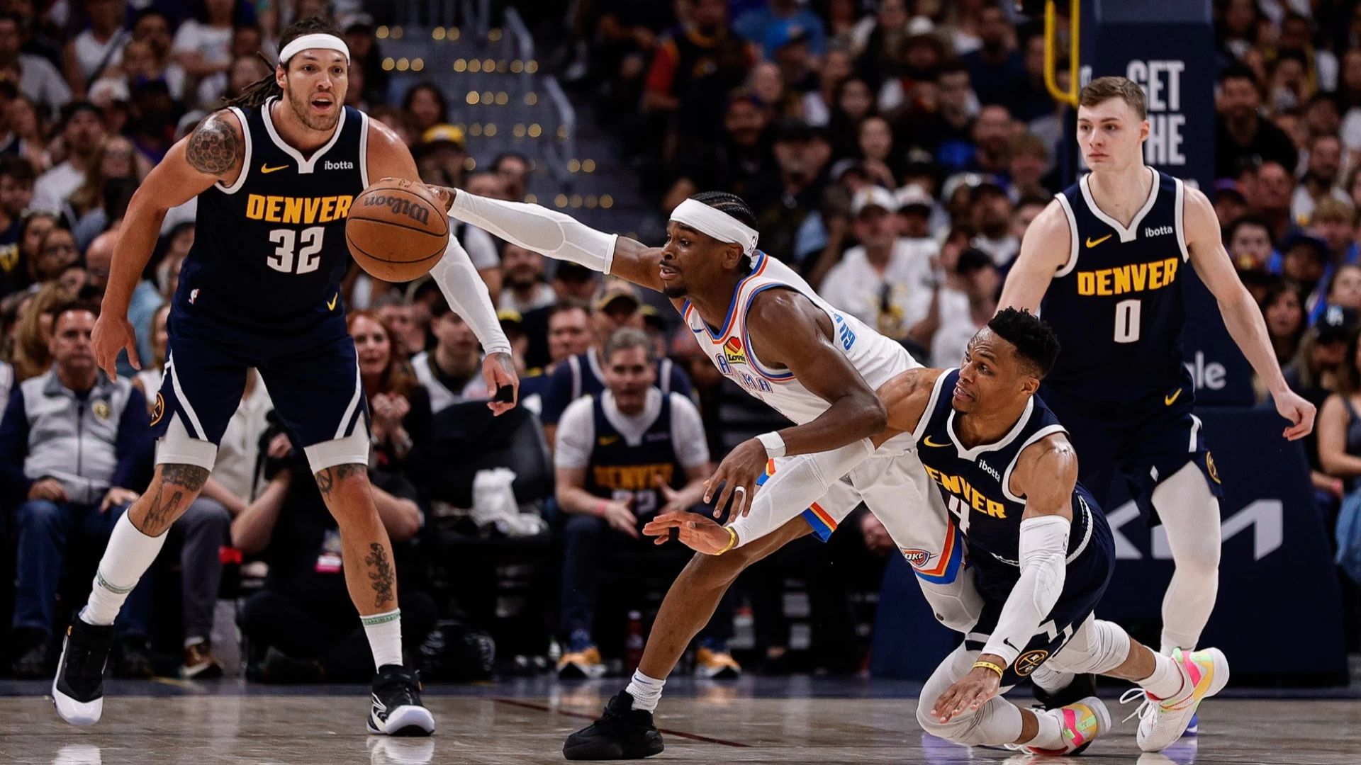 Game Five Showdown: Thunder vs. Nuggets Tied at 2-2