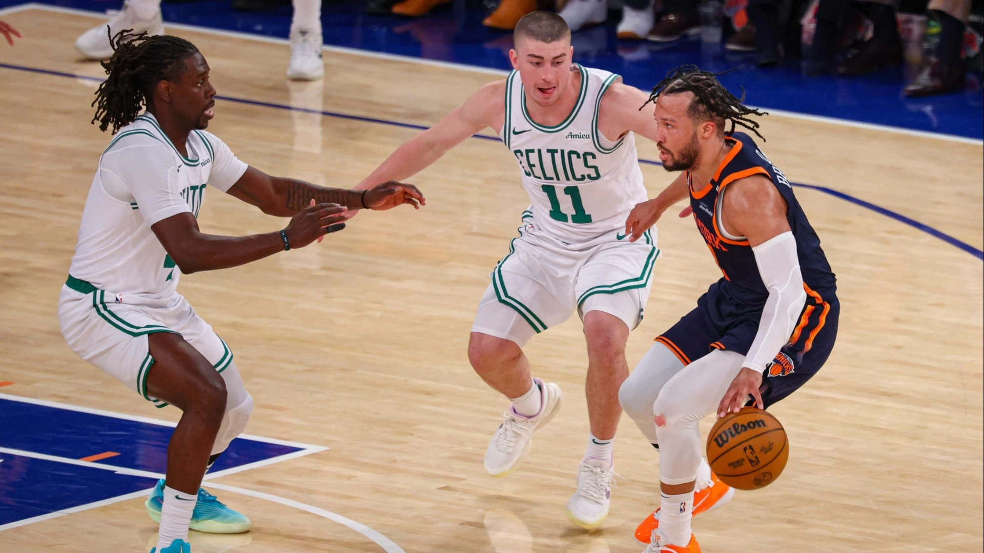 Knicks vs. Celtics Game 5: Tatum Out, Knicks Favored