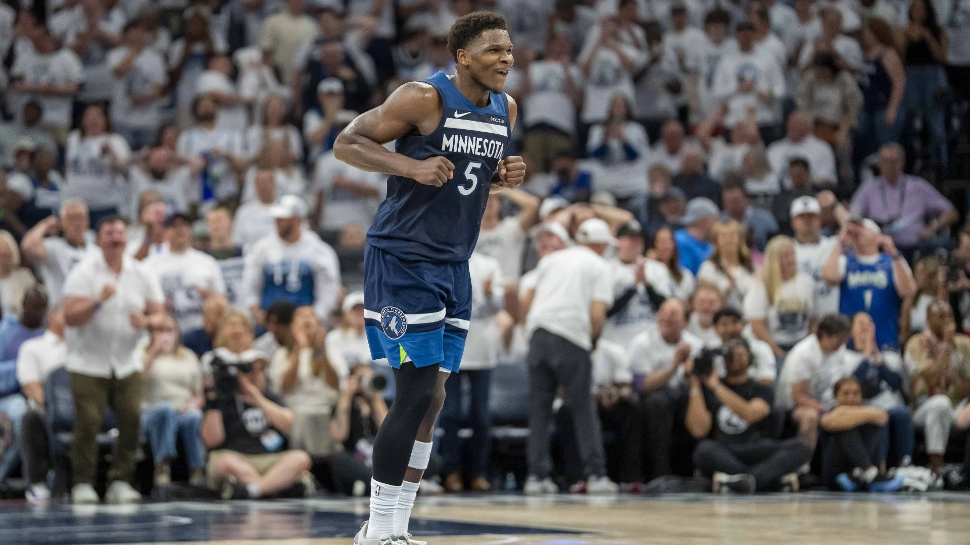 Anthony Edwards Joins Elite NBA Playoff Scorers Under 24