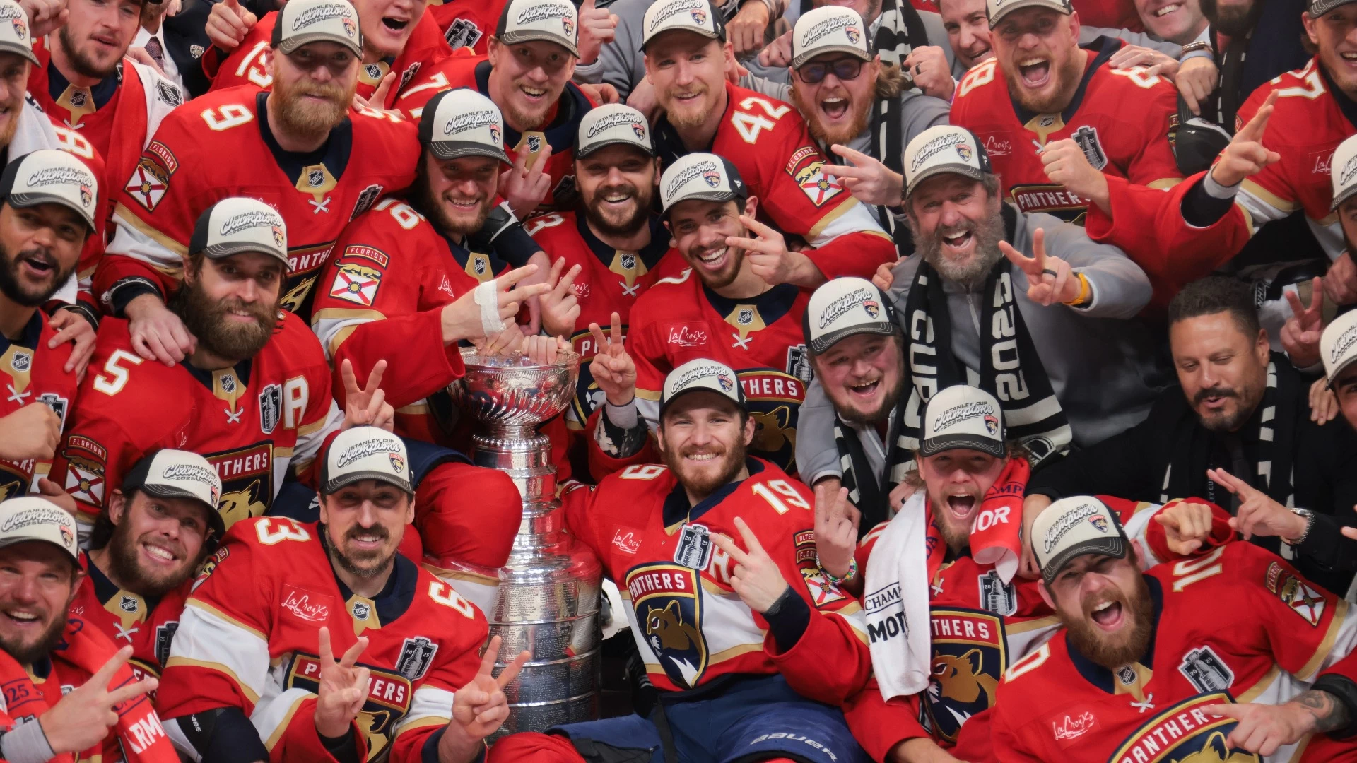 Florida Panthers Celebrate Stanley Cup Win Triumphantly