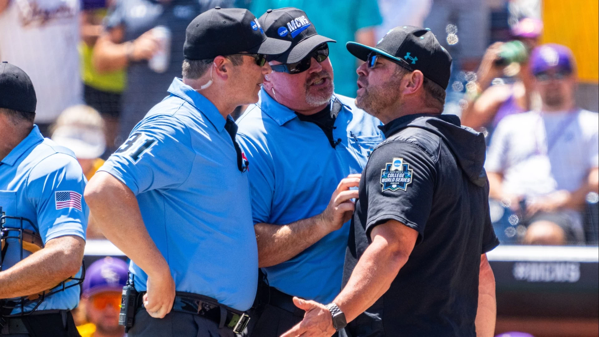 Coastal Carolina vs. LSU: Umpire Errors Spoil Game