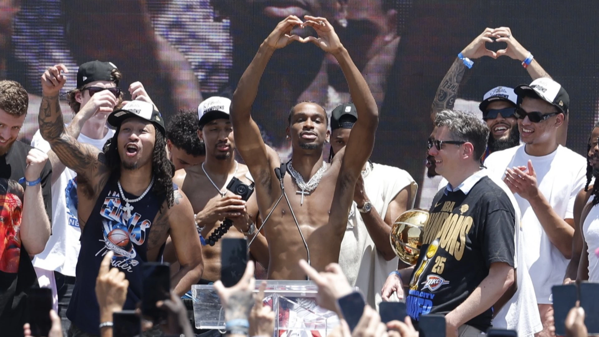 The Oklahoma City Thunder's Parade Amidst NBA Chaos