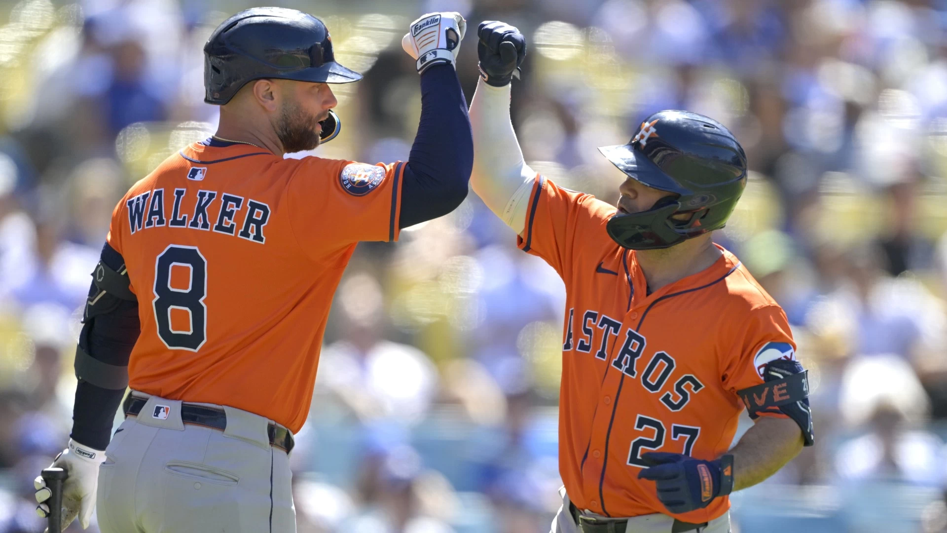 Astros Sweep Dodgers, Christian Walker Shines Again