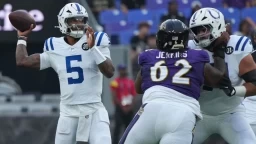 Richardson Dislocates Finger, Jones Struggles as Colts Take Loss