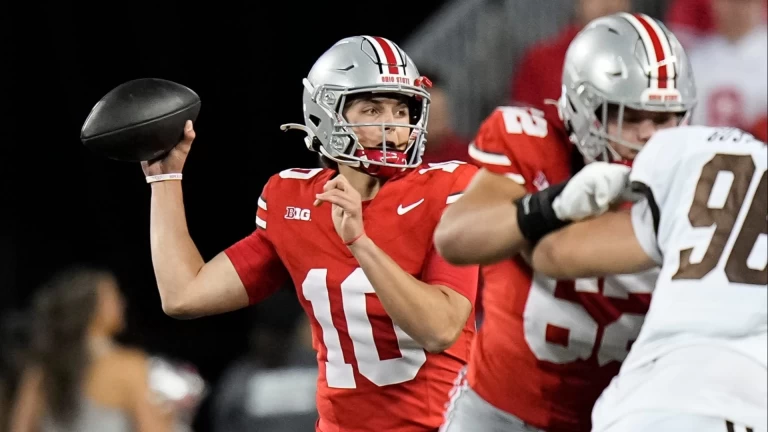 Julian Sayin Named Buckeyes' Starter, CFP National Title Odds