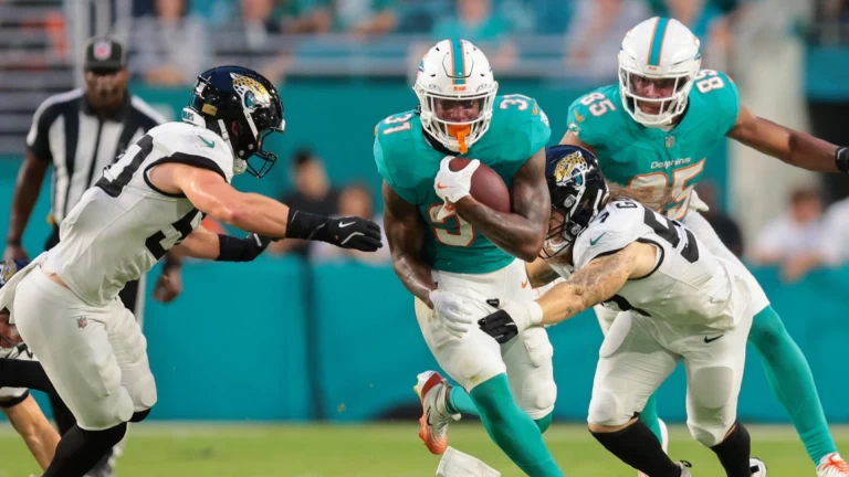 Ollie Gordon Set as Key Backup RB for Miami Dolphins