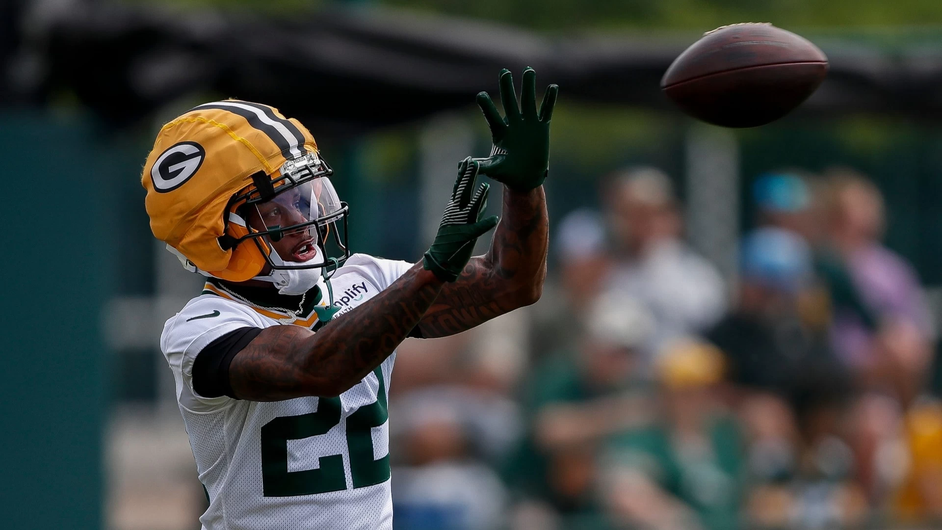 Packers WR Matthew Golden Listed as Starter on Depth Chart