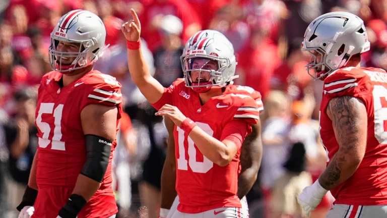Ohio State Leads New AP Top 25, Miami Surges to #5