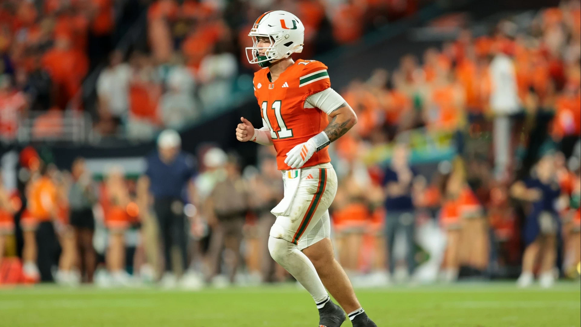 Carson Beck Leads Miami to Upset Win Over Notre Dame