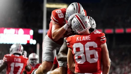 AP Top 25 Rankings: Ohio State Leads, Miami Eyes ACC Crown