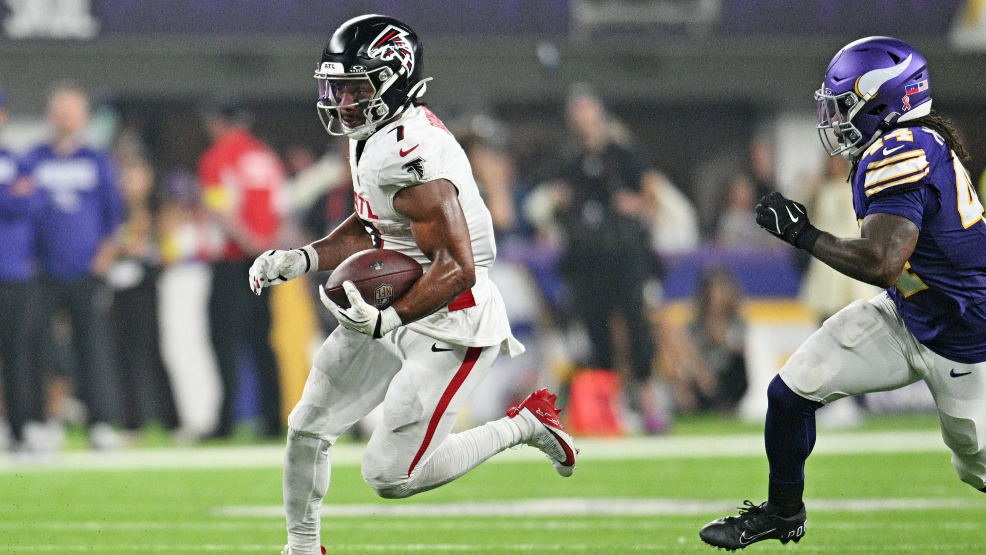 Bijan Robinson's High Prop Bet Against Carolina Panthers