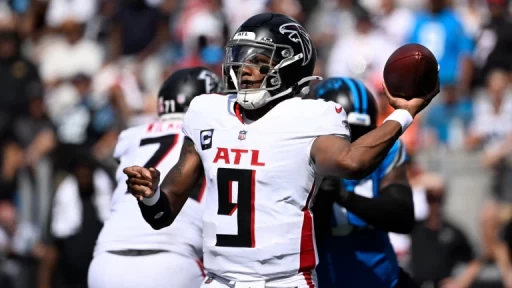 Falcons Face Crushing 30-0 Defeat vs. Panthers; Penix Jr. Benched