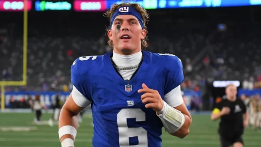 Giants Rookie QB Jaxson Dart to Start Sunday vs. Chargers