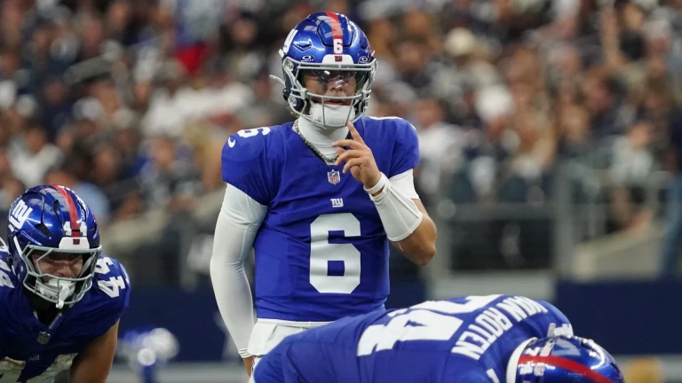 Jaxson Dart Prepares for Debut for Giants vs. Chargers