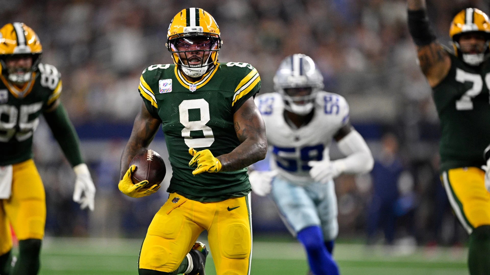 Packers, Cowboys Finish at 40-40 Tie: SNF Highlights and Recap